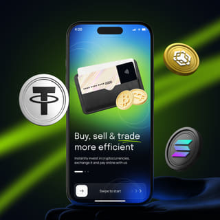 Schlüssur Equity Trading-Plattform auf einem Mobilgerät dargestellt