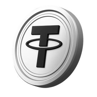 Tether USDT Coin im Kontoinformationen-Bereich